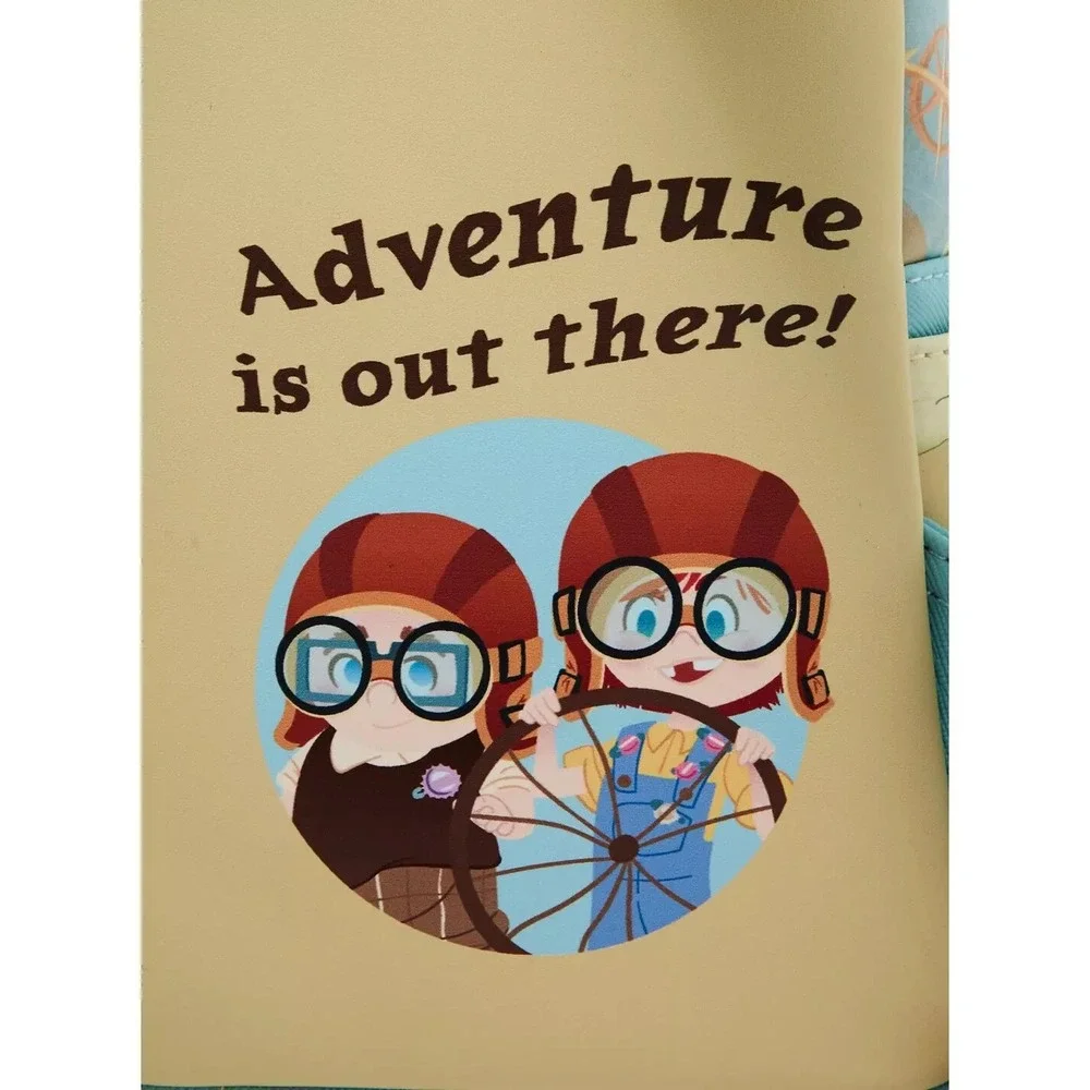 Loungefly Disney‎ Pixar Up Young Carl & Ellie Adventure Mini Backpack Exclusive